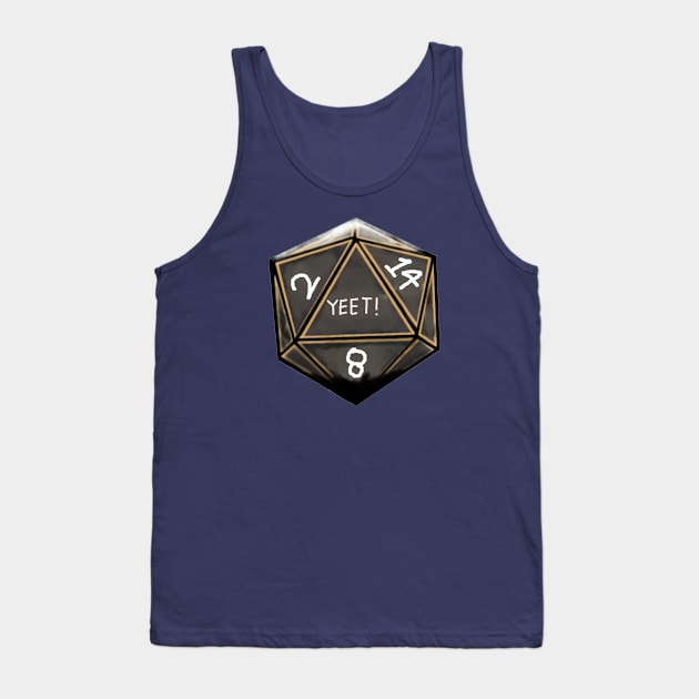 Yeet Dice Tank Top by Adriane Tempest